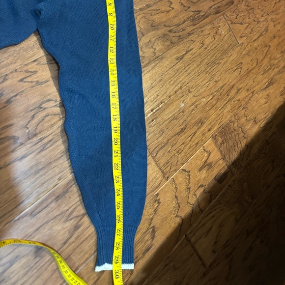 Vintage Players by Van Heusen Golf Sweater XL – Plaid Elbow Patches - Picture 10 of 12